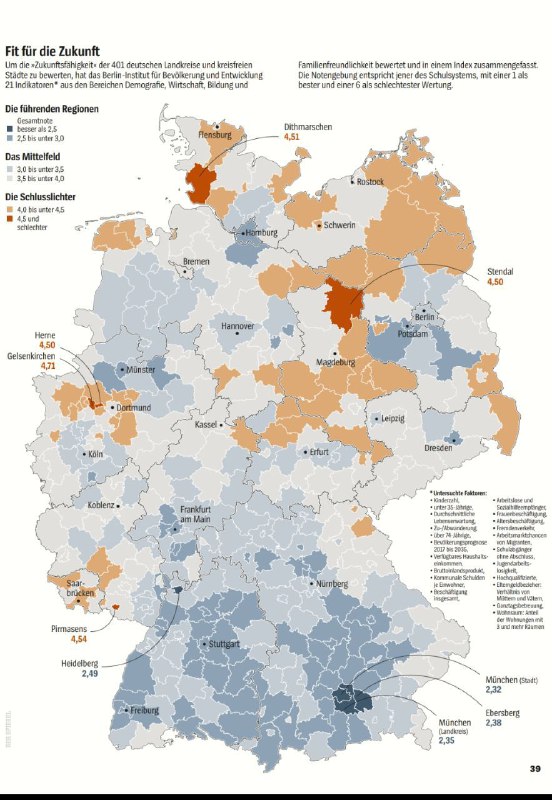 🔹 ایده آل‌ترین مناطق آلمان برای زندگی در آینده