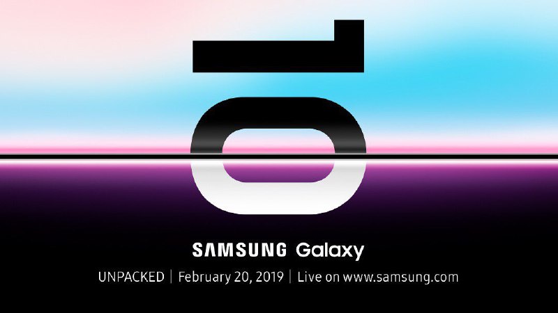 ⭕️ مراسم Galaxy UNPACKED ۲۰۱۹ روز ۲۰ فوریه ۲۰۱۹ ساعت ۱۱ صبح (اول اسفند) در تالار بیل گراهام سیویک در سانفرانسیسکو برگزار خواهد شد