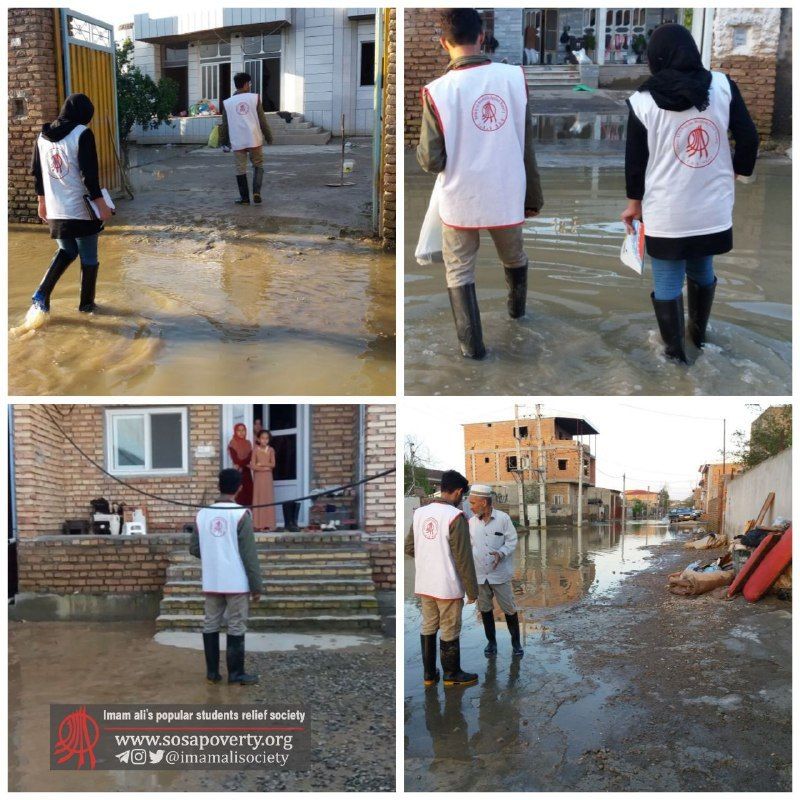 📌با توجه به شناسایی‌های انجام شده در روز ۲۲ فروردین در محله‌ی لاله ۱۵ آق‌قلا توسط داوطلبین جمعیت امام علی، ۲۰ پک موادغذایی و ۱۹ پک