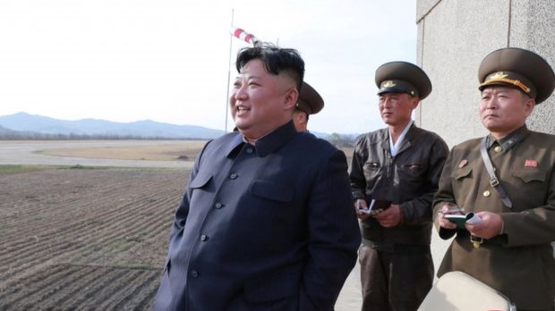 ⭕️ از آزمایش یک «جنگ‌افزار تاکتیکی» جدید خبر داد..، رهبر کره شمالی شخصا بر آزمایش این سلاح جدید نظارت داشته است