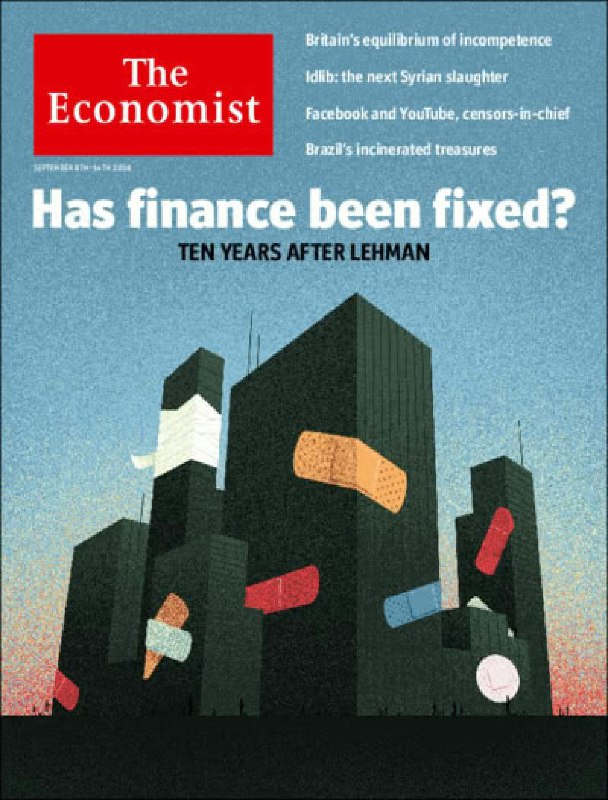 جدیدترین شماره اکونومیست به بررسی وضعیت تامین مالی ۱۰ سال پس از بحران مالی جهانی پرداخته است
