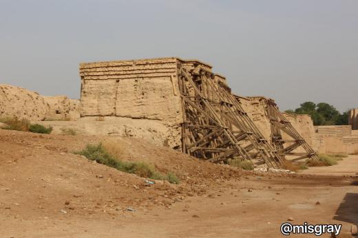 شهر بابل، پایتخت یک تمدن، درحال تخریب