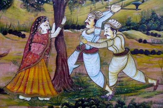 اکوفمنیسم: لحظه به قتل رسیدن «آمیرتا دوی» در تخیل نقاش هندی
