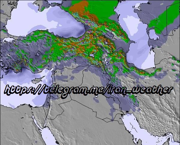 شمالغرب دوباره برفی میشود/۱ فروردین ورود سیستم بارشی جدید به منطقه شمالغرب/