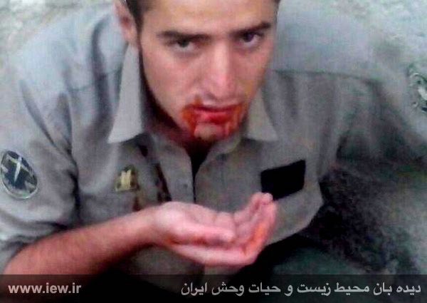 سرباز وظیفه محیط زیست توسط صیادان متخلف در فیروزکوه مورد ضرب و شتم قرار گرفته و مجروح شد.. www
