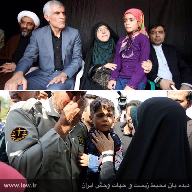 ابتکا در مراسم خاکسپارى محیطبان شهید: امثال شهید شجاعیان که خون آنان به ناحق برزمین ریخت افتخار کشور هستند