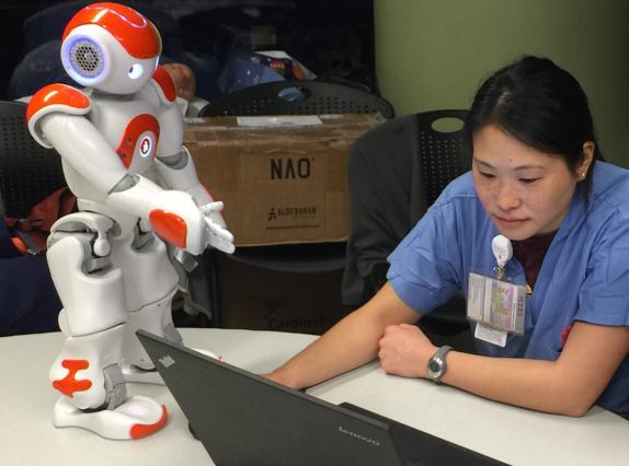 رباتی که در زمان بندی وظایف در محیط کار به پرستاران کمک می‌کند …🌐