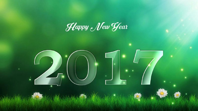 Happy New Year ۲۰۱۷ ❤️🌺.. 🆔