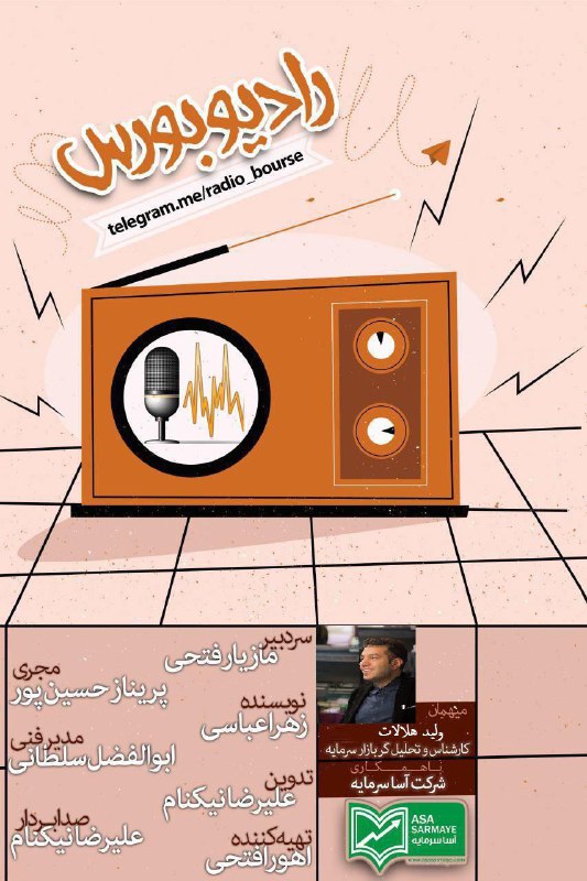 پادکست تحلیلی ۲۷ شهریور ۱۳۹۵ رادیو بورس.. مصاحبه با ولید هلالات
