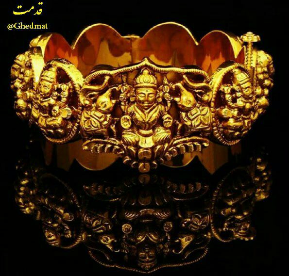 زیبای هندی (کلکته). کاری از هنرمندان دوره صفویه با نقش برجسته و قلم زنی اصفهان