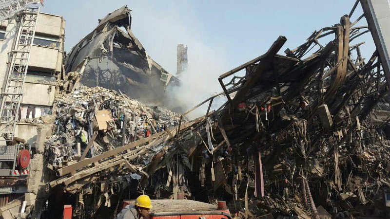 مرگ هر انسانی دردناک است.. مرگ امدادگر دردناک‌تر.. تسلیت به خانواده امدادگران، آتش نشانان😞😞😞
