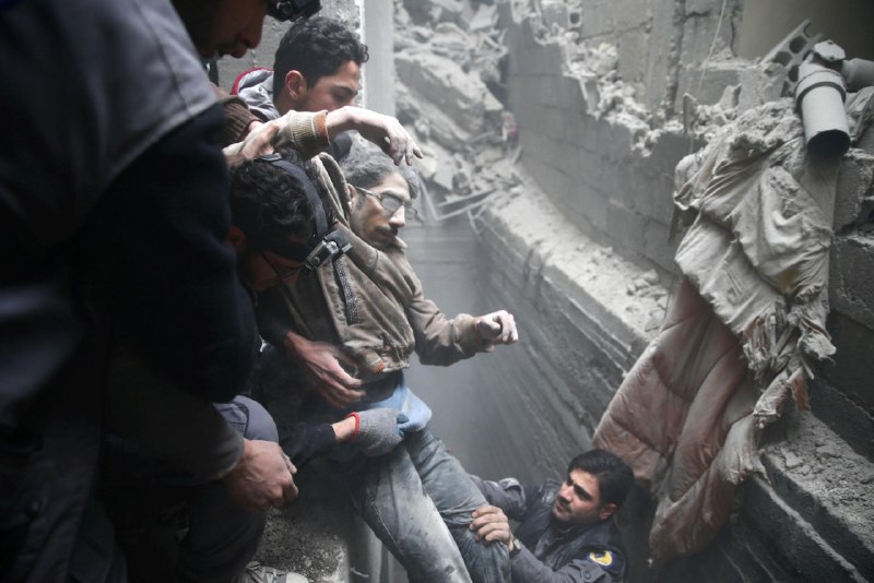 ⭕️ the bombardment of Ghouta won't stop any time soon.. ▫️▫️Robert Fisk Middle East Correspondent