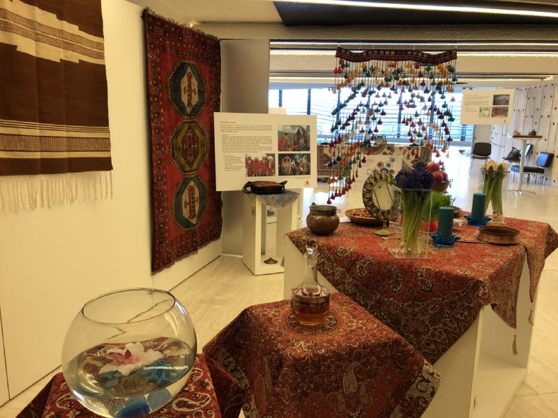 برپایی سفره ۷سین در سازمان ملل متحد توسط سازمان دفاع از قربانیان خشونت‌‌