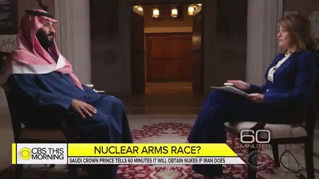 🔴 اظهارات گستاخانه، ولیعهد عربستان در مصاحبه با شبکه CBS