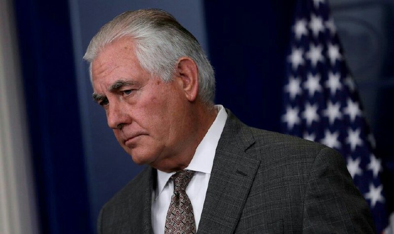 ⭕️Exit, Rex Tillerson. goo