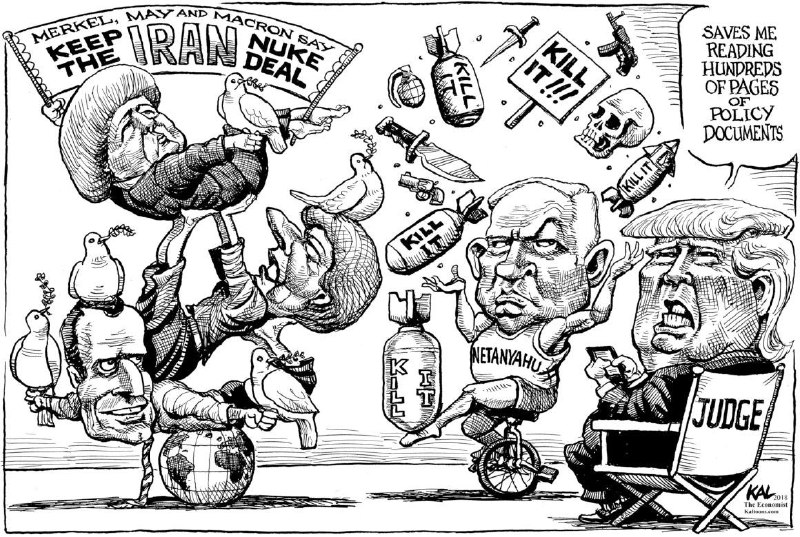 نشریه اکونومیست / تلاش اروپا و اسرائیل برای راضی کردن ترامپ به حفظ یا نابود کردن. t. co/Qfe۰cOij۵g