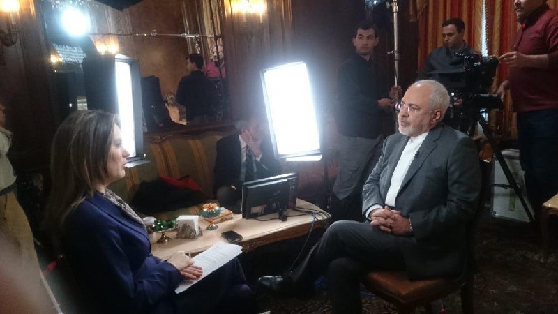 ظریف در گفتگو با سی بی اس: اعتراف دیرهنگام پمپئو یعنی اینکه آمریکا ایران را تحریم کرد در حالی که به دنبال ساخت بمب نبود و می‌خواهد