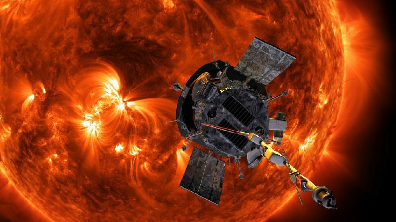‌رسانی.. ✳️کاوشگر خورشیدی یا در روز ۴ آوریل ۲٠۱۹ توانست به فاصله ۲۴میلیون کیلومتری از سطح برسد