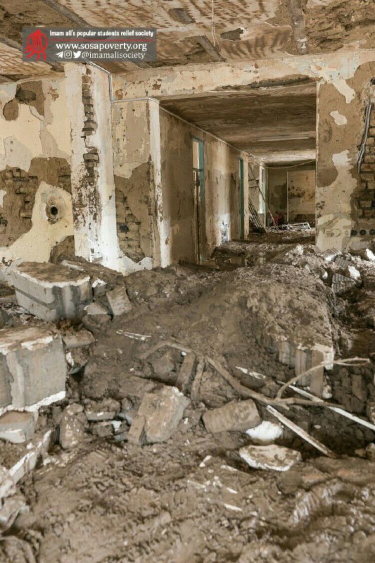 💢 تخریب مدرسه‌ی محله‌ی چم در (۹۸/۰۱/۲۲).. 🆔