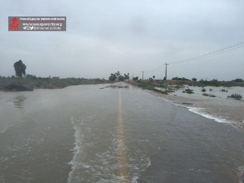 🔴 تنها مسیر دسترسی روستای شیخ طعمه به حمیدیه در حال رفتن به زیر آب است. (۹۸/۱/۱۸).. 🆔