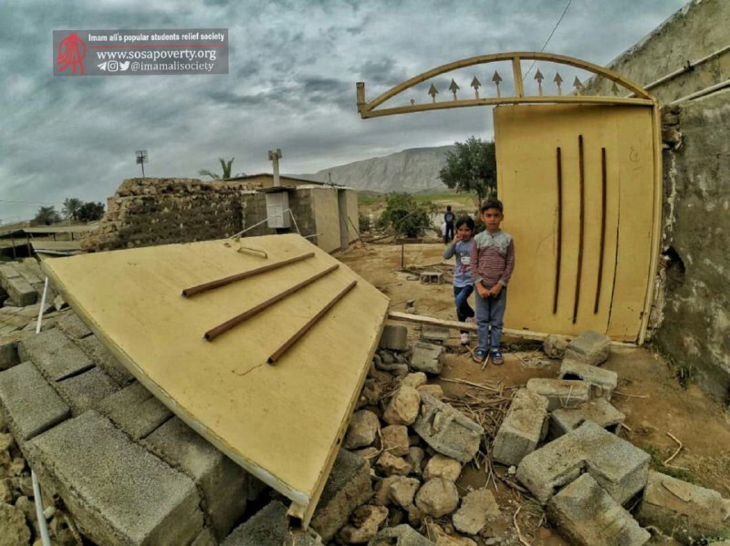 روستاهای سیل زده اطراف ماژین شهرستان دره‌شهره استان ایلام (۹۸/۱/۱۶) …🆔