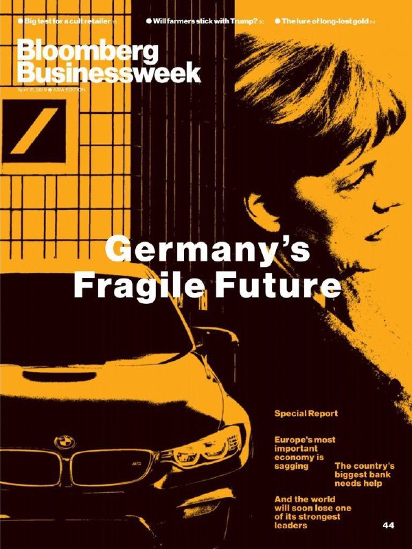 🔶 روی جلد مجله‌ی اقتصادی ‌ویک:.. آینده‌ی شکننده‌ی.. 🔸 مهم‌ترین اقتصاد در حال فرو نشستن است