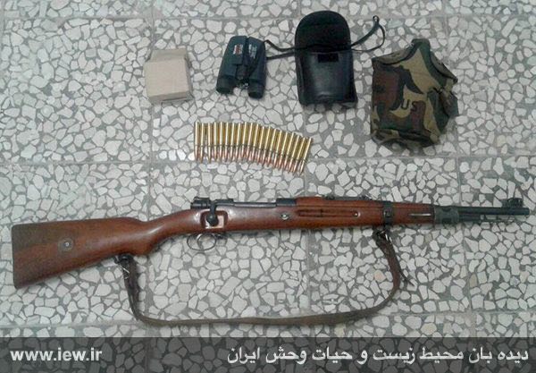 با تلاش محیطبانان لارستان فارس یک شکارچى متخلف پیش از اقدام به شکار دستگیر شد.. پایگاه خبری
