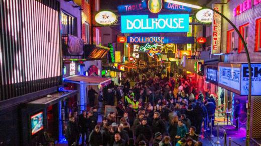 ۵. Reeperbahn, Hamburg