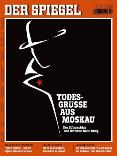 جدیدترین شماره نشریه معتبر اشپیگل سوء قصد به جان جاسوس سابق روسی در بریتانیا را دست مایه قرار داده است با تیتر «تبریک مرگ از مسکو»
