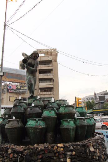 مجسمه کهرمان، یکی از شخصیتهای قصه‌های شهرزاد در قصه علی بابا و چهل دزد بغداد