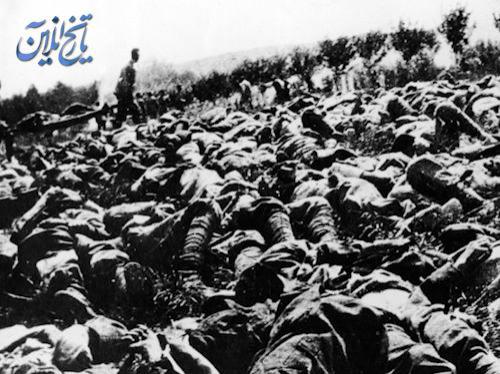 مرداد ۱۲۹۳| آغاز جنگ جهانی اول| تخمین زده می‌شود بیش از ۱۰ میلیون نظامی و غیر نظامی در این جنگ جان خود را از دست دادند